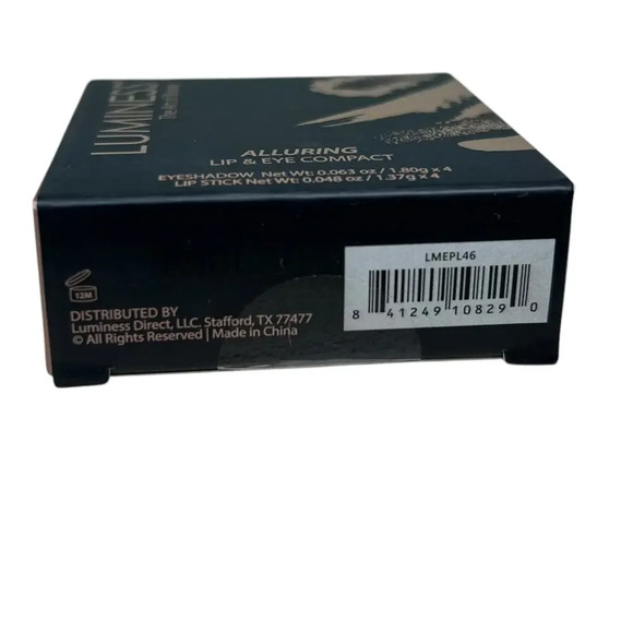 NWT Luminess Alluring Eye & Lip Compact Makeup New In Box Cosmetics Beauty MUA - Picture 3 of 5